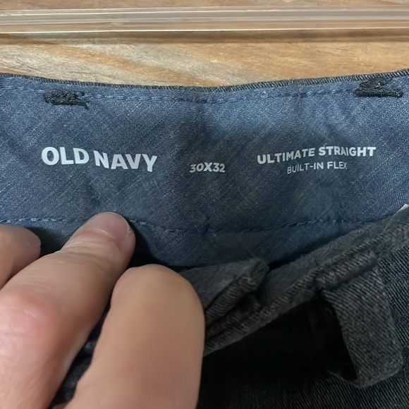 Old Navy size 30x32 gray ultimate straight built-in flex dress pants - Picture 4 of 7